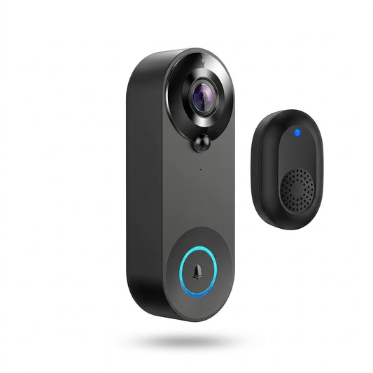 Smart Wireless Video Doorbell Camera with 1080P Night Vision for Home Security