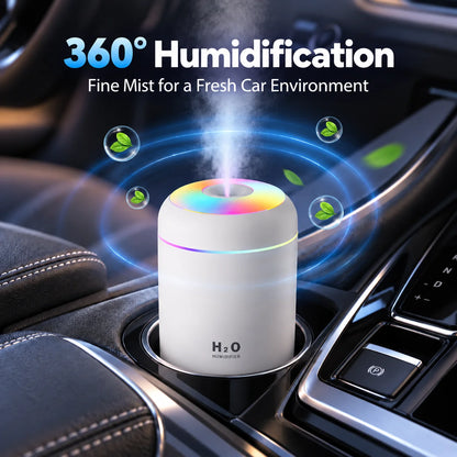 Mini USB Humidifier Cool Mist for Home Office and Travel