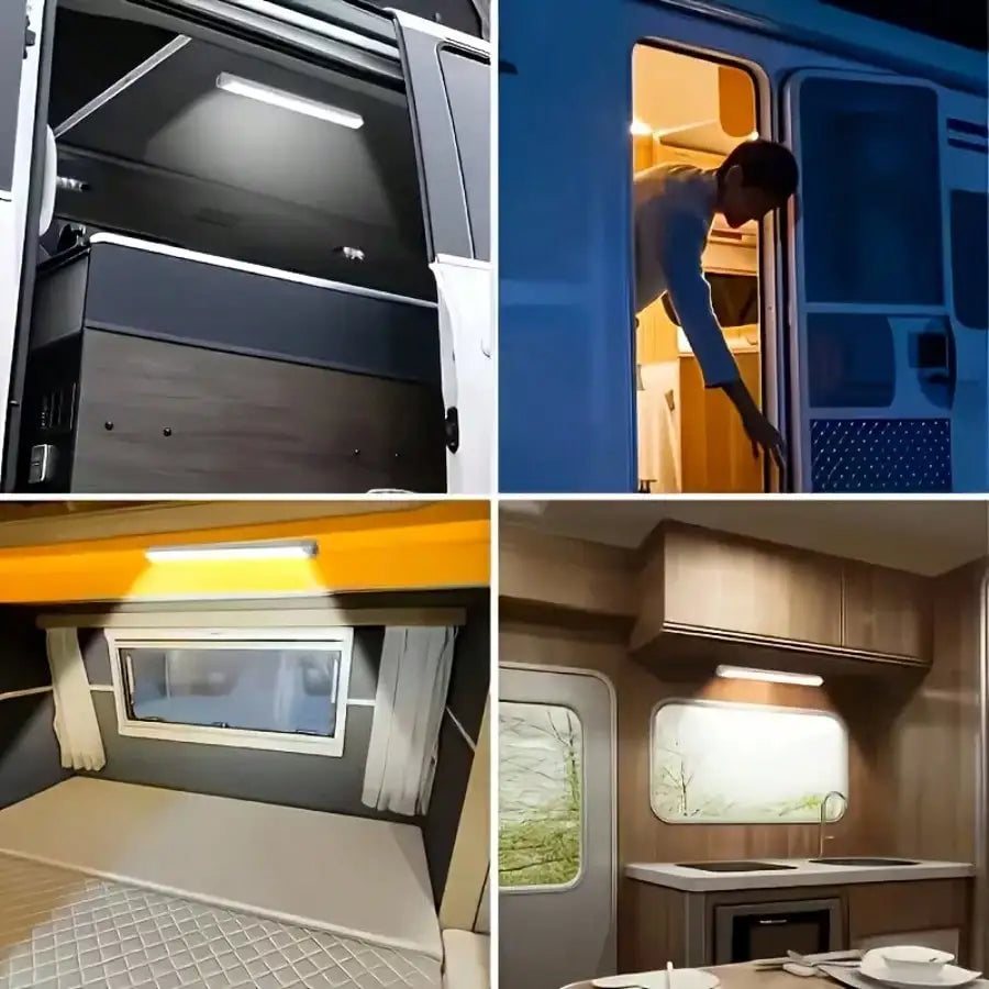 Motion Sensor Lights Dimmable USB Rechargeable for Home Cabinets