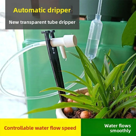 Water Saving Garden Drip Irrigation Kit with Valve for Potted Plants