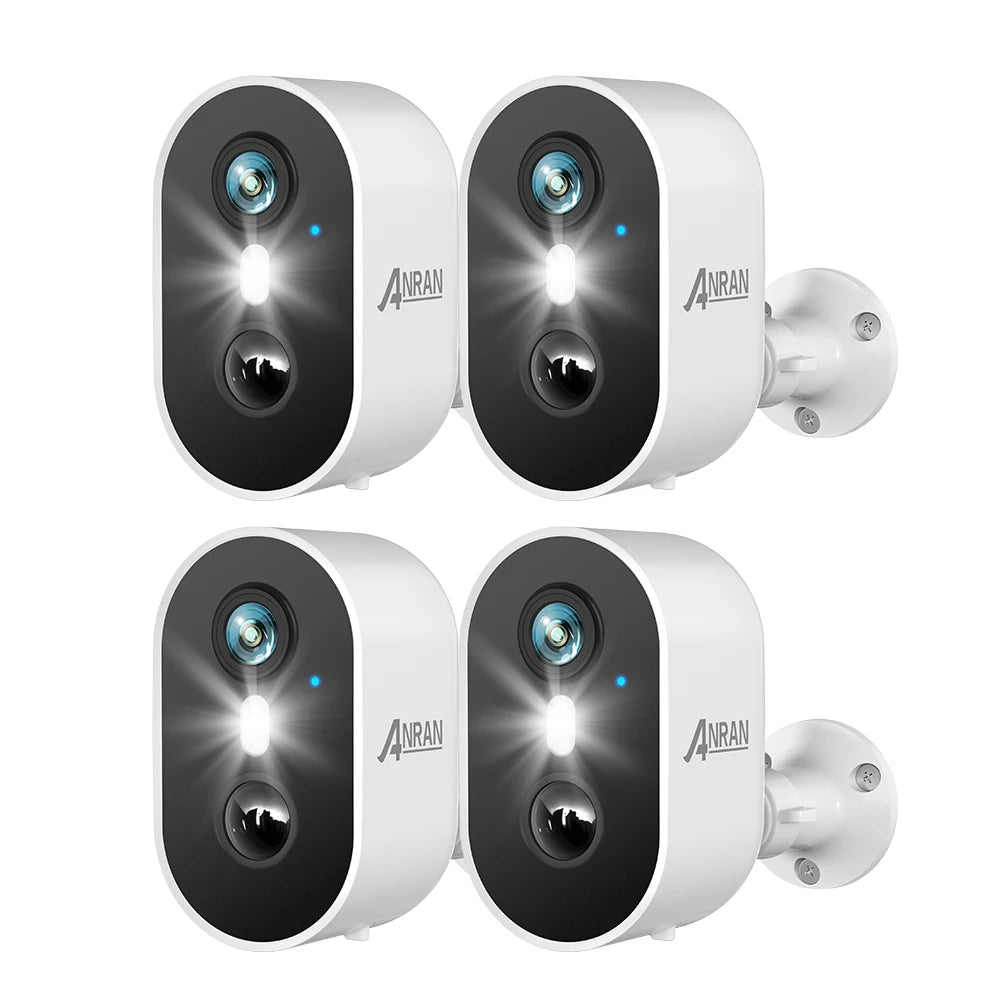 ANRAN 2K Wireless Battery Security Camera With AI Detection for Home Protection