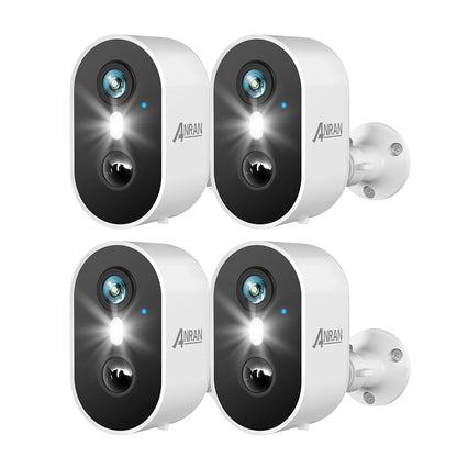 ANRAN 2K Wireless Battery Security Camera With AI Detection for Home Protection