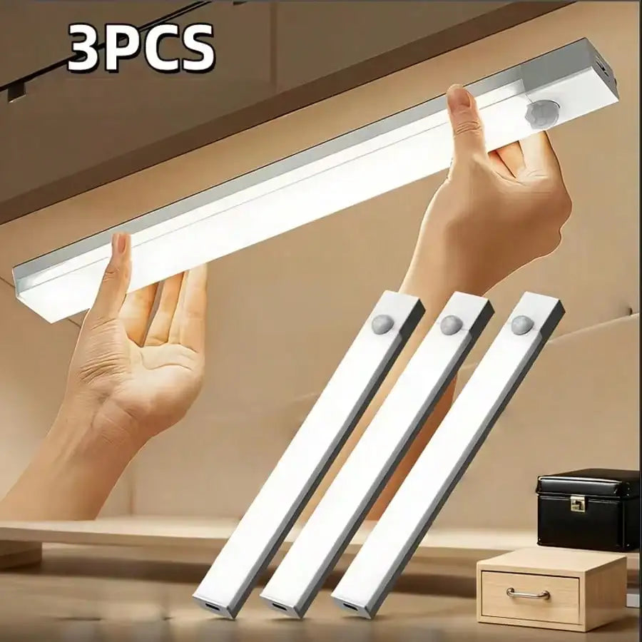 Motion Sensor Lights Dimmable USB Rechargeable for Home Cabinets