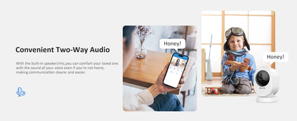 ANNKE 6MP WiFi PTZ Security Camera with Auto Tracking for Home Safety