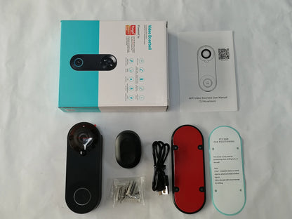 Smart Wireless Video Doorbell Camera with 1080P Night Vision for Home Security