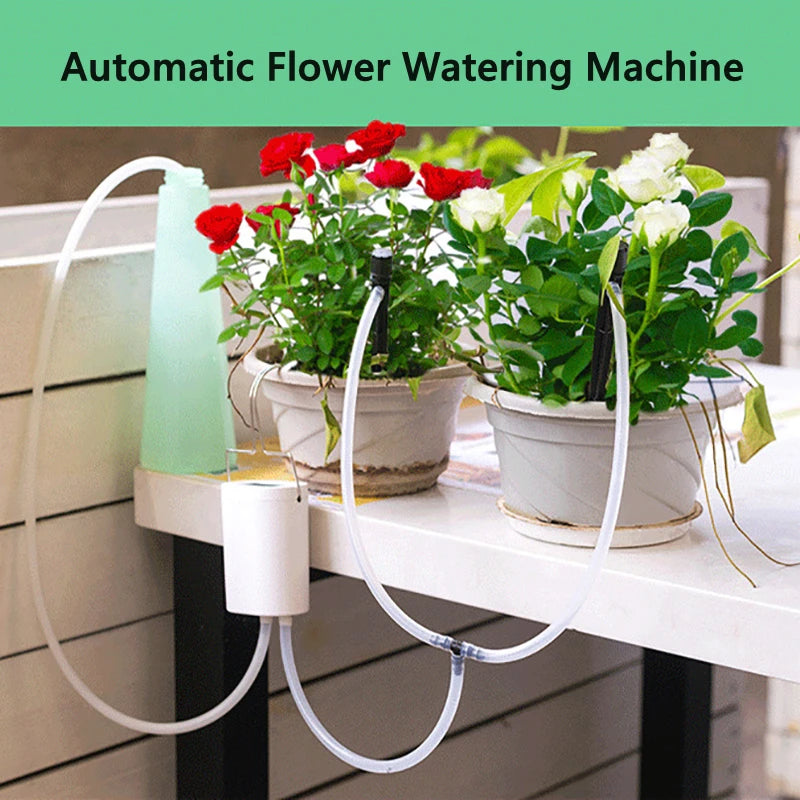 Automatic Drip Irrigation Kit for Easy Plant Watering at Home