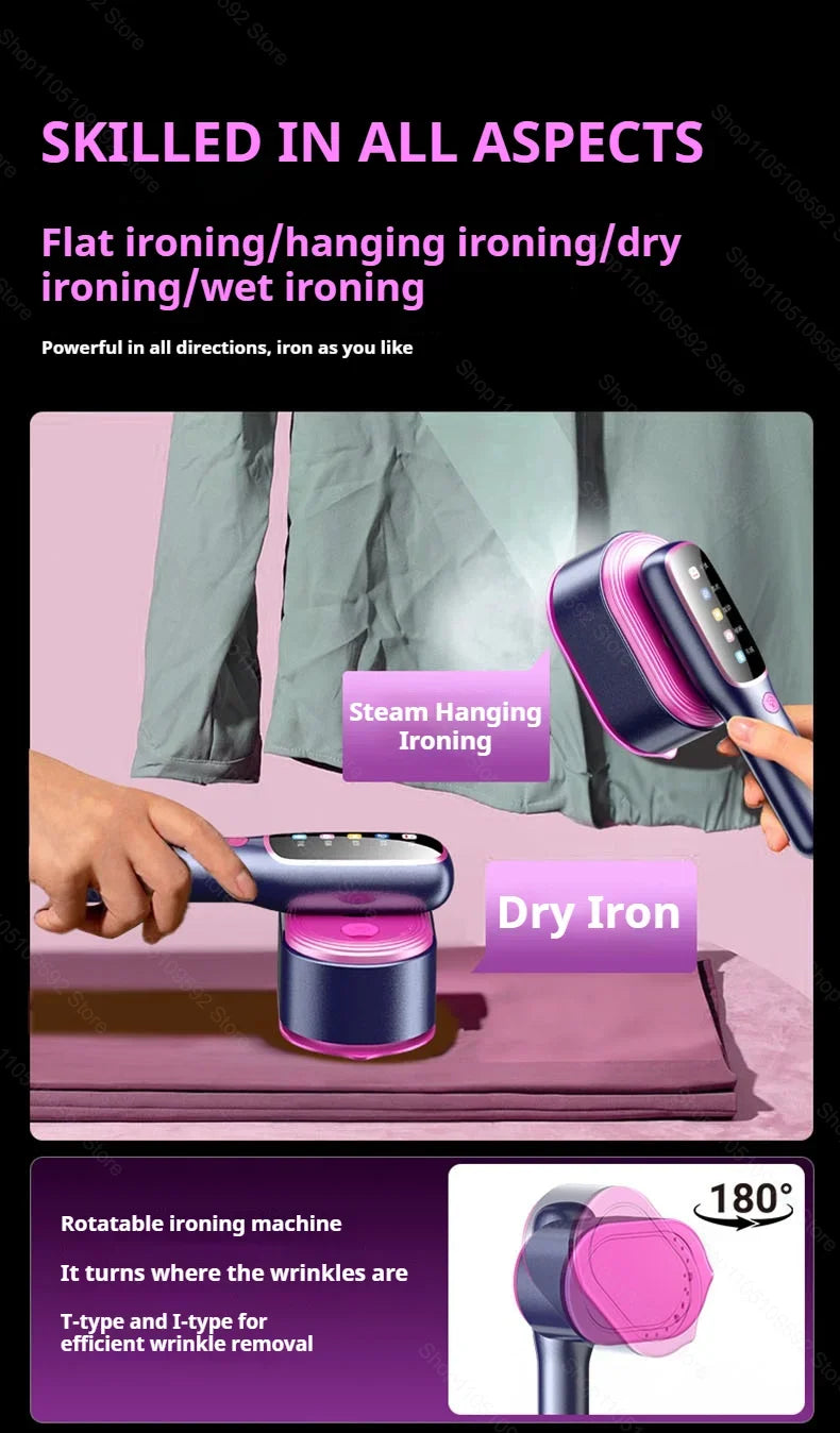 Portable Steamer Iron Steam Hanging Iron
